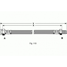 9002344 GIRLING Тормозной шланг