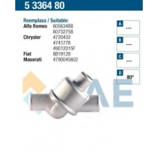 5336480 FAE Термостат, охлаждающая жидкость