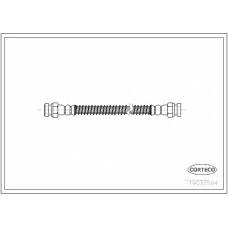 19032594 CORTECO Тормозной шланг