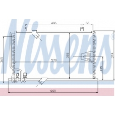 94408 NISSENS Конденсатор, кондиционер