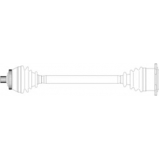 AU3360 General Ricambi Приводной вал