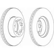 WGR1555-1 WAGNER LOCKHEED Тормозной диск