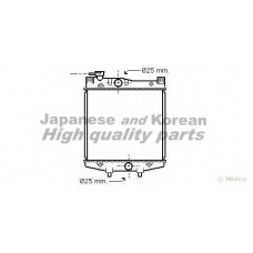 D551-01 ASHUKI Радиатор, охлаждение двигателя