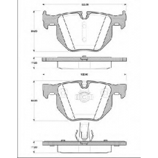 BLF3139 QUINTON HAZELL Комплект тормозных колодок, дисковый тормоз