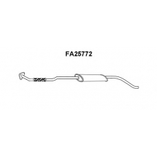 FA25772 VENEPORTE Предглушитель выхлопных газов