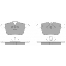 FBP-1410 FREMAX Комплект тормозных колодок, дисковый тормоз