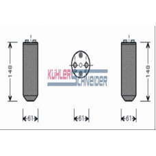 8933001 KUHLER SCHNEIDER Осушитель, кондиционер