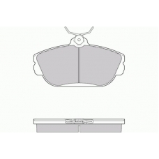 12-0783 E.T.F. Комплект тормозных колодок, дисковый тормоз