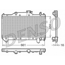 DRM50031 DENSO Радиатор, охлаждение двигателя