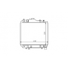 QER1172 QUINTON HAZELL Радиатор, охлаждение двигателя