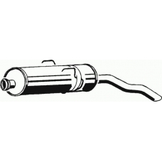 08.017 ASMET Глушитель выхлопных газов конечный