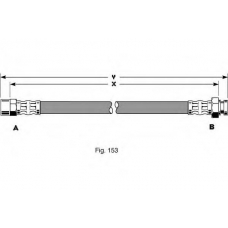 PHA316 TRW Тормозной шланг