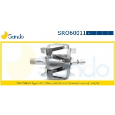 SRO60011.0 SANDO Ротор, генератор