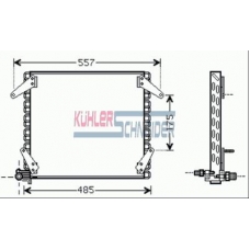 1622301 KUHLER SCHNEIDER Конденсатор, кондиционер