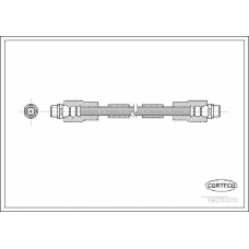 19031070 CORTECO Тормозной шланг