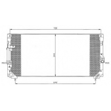 35423 NRF Конденсатор, кондиционер
