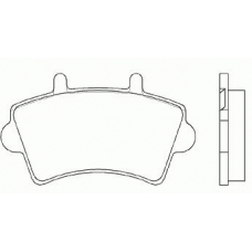 MDK0243 MINTEX Комплект тормозов, дисковый тормозной механизм