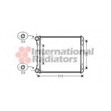 60032220 SCHLIECKMANN Радиатор, охлаждение двигателя