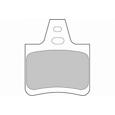 FD6188A NECTO Комплект тормозных колодок, дисковый тормоз