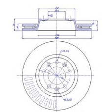 142.1424 CAR Тормозной диск