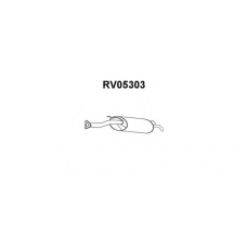 RV05303 VENEPORTE Глушитель выхлопных газов конечный