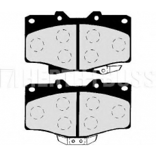 J3602071 NIPPARTS Комплект тормозных колодок, дисковый тормоз