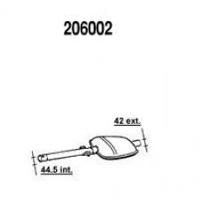 394320600200 MAGNETI MARELLI Выпускной трубопровод