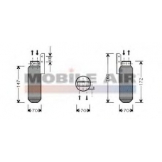 6037D164 SCHLIECKMANN Осушитель, кондиционер