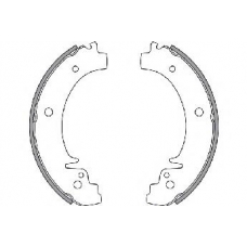 30480 SPIDAN Комплект тормозных колодок