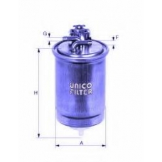 FI 8133 UNICO FILTER Топливный фильтр