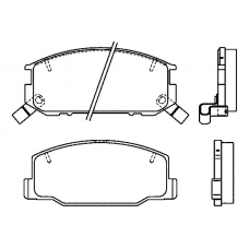 23009 155  0 5 T4047 TEXTAR Колодки тормозные