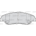 598511 VALEO Комплект тормозных колодок, дисковый тормоз