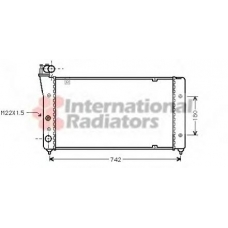 60492030 SCHLIECKMANN Радиатор, охлаждение двигателя
