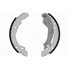 2588 RAICAM Комплект тормозных колодок