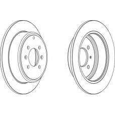 WGR0869-1 WAGNER LOCKHEED Тормозной диск