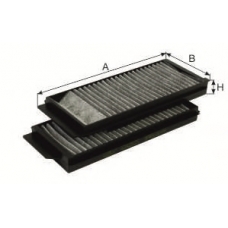 AG 342 2K CFC Goodwill Фильтр, воздух во внутренном пространстве