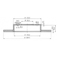 BDC4816 QUINTON HAZELL Тормозной диск