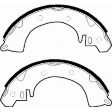FSB228 FERODO Комплект тормозных колодок