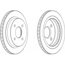 DDF479-1 FERODO Тормозной диск