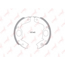 BS5505 LYNX Bs-5505 колодки тормозные задние mitsubishi l400 2.4-2.5d 95-00 / pajero i 2.5d 89-90 / pajero ii 2.