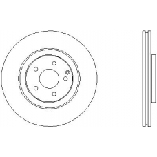 54510 PAGID Тормозной диск