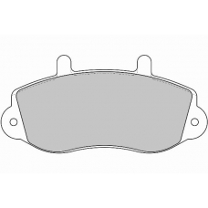 FD6781N NECTO Комплект тормозных колодок, дисковый тормоз