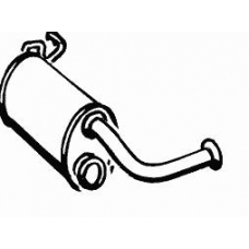 613107 FONOS Средний глушитель выхлопных газов