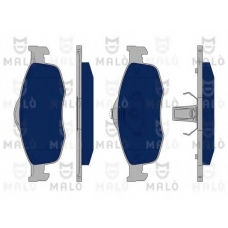1050008 Malo Комплект тормозных колодок, дисковый тормоз