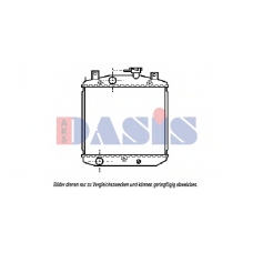 360150N AKS DASIS Радиатор, охлаждение двигателя