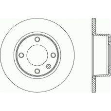 BDR1759.10 OPEN PARTS Тормозной диск