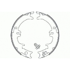 18492745644 S.b.s. Комплект тормозных колодок; Комплект тормозных кол