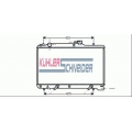 2200151 KUHLER SCHNEIDER Радиатор, охлаждение двигател