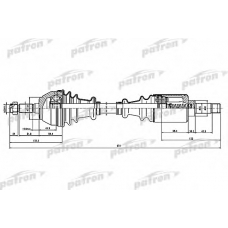 PDS0100 PATRON Приводной вал