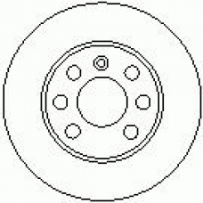 6665 10 KAWE Тормозной диск